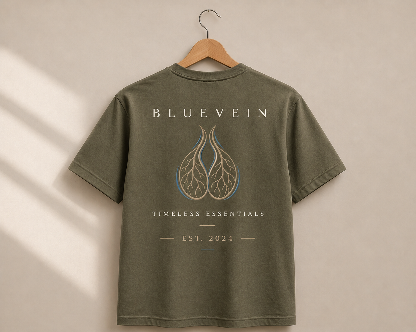 T-shirt oversized 240 - kaki